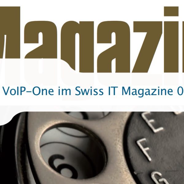 VoIP-One im Swiss IT Magazine 04/2016