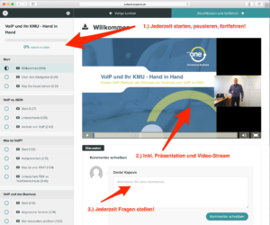 VoIP-Schulung Online Vorschau