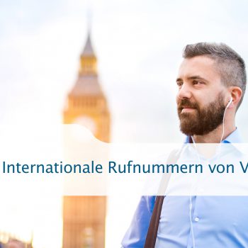 Internationale Rufnummern für Ihr Business von VoIP-One