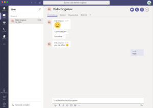 Microsoft-Teams - Chat