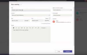 Microsoft-Teams - Meeting