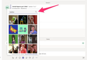 Microsoft Teams - Chat GIFs