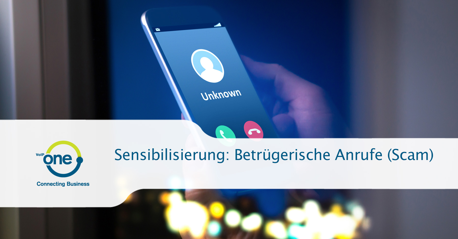 Sensibilisierung: Betrügerische Anrufe (Scam)