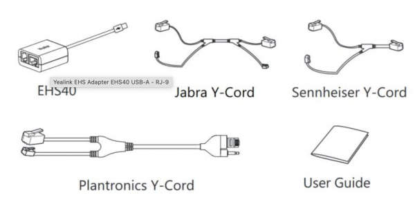 Yealink EHS40 Zubehoer
